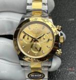 Better Factory BTF Swiss 4130 Rolex Daytona Two Tone Gold Champagne Watch Custom_th.jpg